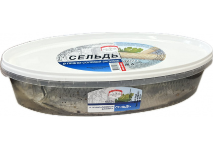 Сельдь в пряно-солевой заливке, 1000г